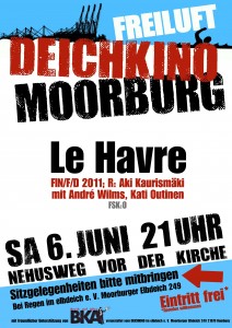 Plakat vom Deichkino 5.6.15