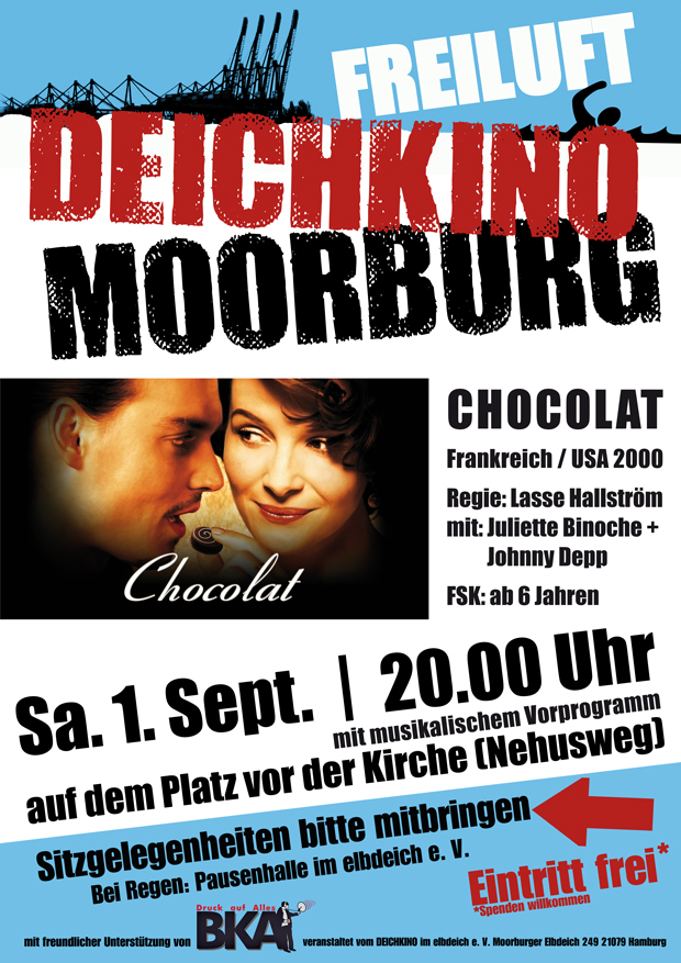 Plakat Deichkino "Chocolat"